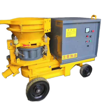 Wet concrete spraying machine engineering concrete spray wet machine the structure is simple and adaptable